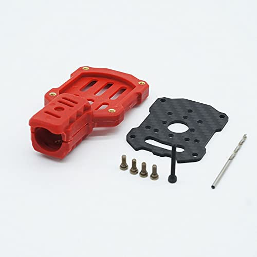 MayNuo Drohnenzubehör DIY für Tarot Abs Kunststoff 16mm Motorhalterung für Tarot 690S Hexacopter Faltrahmen FPV Racing Drone Quadcopter Rack Zubehörteile (Color : Red) (Color : Rood)