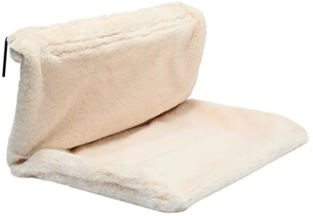 Clarsen® Katzenbett zum Einhängen für alle gängigen Heizungen, Katzenheizungsliege mit weichem Plüschfell, Inkl. Metallhaken zum Einhängen, gemütliche Katzenhängematte, waschbares & warmes Katzenbett