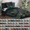 Sanilo® Bettwäsche 135x200 cm, 100% feinste Baumwolle, 2-teilig, Bettbezug, Kissenbezug 80x80cm, Oeko-TEX Zertifiziert (Monstera, 2-teilig 135x200 cm)
