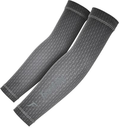 Franklin Sports Baseball Arm Sleeves - Baseball + Softball Arm Compression Sleeves for Boys + Girls - Youth Arm Compression Sleeves Pair - Black - Youth OSFM