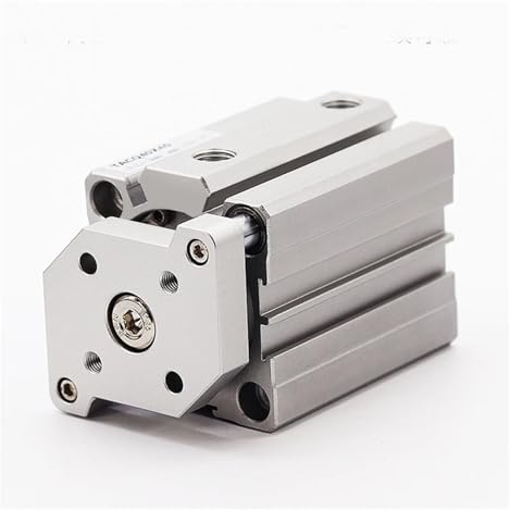 ANQECAJH TACQ25 TACQ32 TACQ40 Borr 25 mm 32 mm 40 mm treaxlig trestång liten cylinder 5–100 mm typ tunn pneumatisk domkraft (TACQ32 (med magnet))