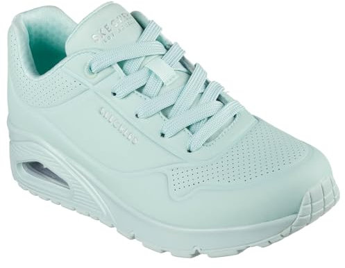 Skechers Damen Uno Stand On Air Sneakers, Grün, 42 EU