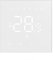 DEWIN Smart Thermostat, Tuya WiFi Thermostat LCD Digital Touch Screen Programmable 16A with Sensor Voice Control for Electric Floor Heating in Home, School, Office