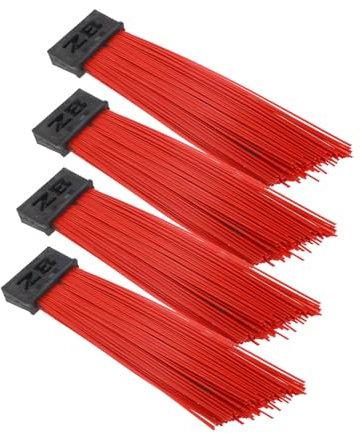 FELTECHELECTR 4pcs Convenient Push Broom Replacement Accessory for Cleaning Lightweight Sweeping Brush Wire Bristles for Multi-use Scenarios