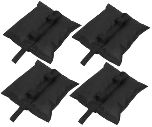 TOYANDONA 4pièces Lesté pour Tente à Poids Résistant Aux Intempéries pour Parasol Et Tonnelle Fixation Sécurisée pour Camping Plage Événements Plein Air