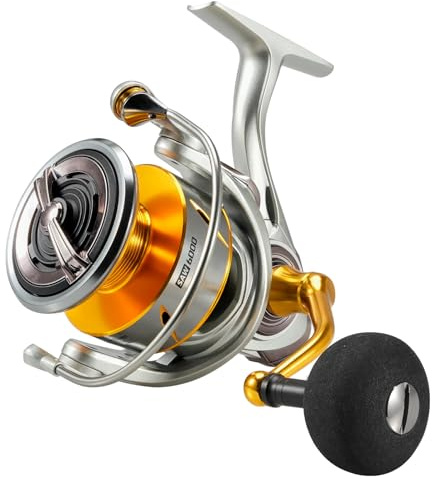 SeaKnight Speedy Mulinello da Pesca in Acqua salata 10+1 Cuscinetto 6.2:1 Mulinello da Pesca in Mare anticorrosione per Pesca alla Carpa luccio in Fibra di Carbonio Drag Max 11 kg