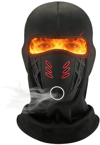 CHANGYUE Winter Warm Anti-haze Balaclava helmask, vindtät termisk fleece skidmask utomhussport varma masker Present för motorcykel män och kvinnor
