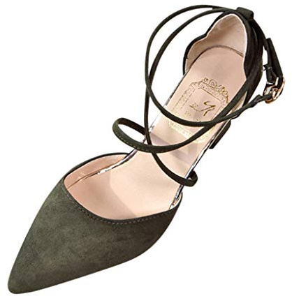 Sandales Femme Été Talon Carré - Sandales Femme avec Lanière Escarpins