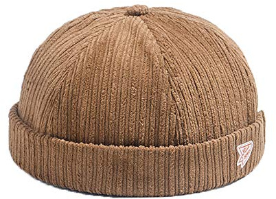 YAMEE Docker-Cap Herren Docker Mütze Damen Seemannsmütze Hafenmütze Herrenmütze Bikercap Hat Wandermütze Dockercap Kopfbedeckung Seemannskappe （Kopfumfang Größenverstellbar）