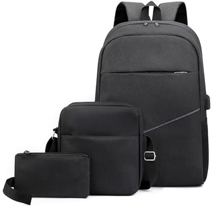 Backpack, Nordace Backpack UK Anti Theft Backpack with USB Charging Port Laptop Backpack for Men and Women (Black)