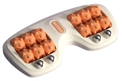 Rullo per massaggiatore per il rilievo di fascite plantare, terapia di accessura a doppio piede per sollievo dal dolore, muscoli stretti e piedi doloranti e una circolazione migliorata