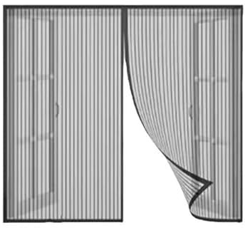 LEWFECBO Mosquitera magnética antimosquitos, cortina transpirable para puertas antiinsectos, instalación sin agujeros, apta para puertas/entradas/terrazas, 240 x 200 cm