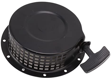 Pssopp Arrancador de Retroceso con Arranque por Cuerda, Material de Hierro, Fácil de Instalar, Rendimiento Estable, para Generadores de Motor Diésel y Maquinaria de Jardinería