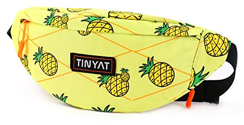 Mise à Niveau TINYAT Augmenter la Version Travel Fanny Pack Ceinture Sac de Taille Sling Pocket Super léger pour Voyage en Bord de mer Sac Banane T2011.