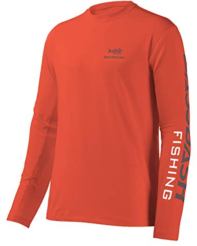Bassdash T-Shirts de pêche pour Hommes Protection Solaire UV UPF 50+ T-Shirt à Manches Longues