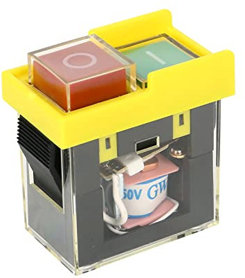 KJD6 5E4 250 V 6 A, interruttore elettromagnetico, impermeabile, magnetico, interruttore di sicurezza, protezione da interruzione di corrente, interruttore degli attrezzi. Pulsante di avvio, classe di