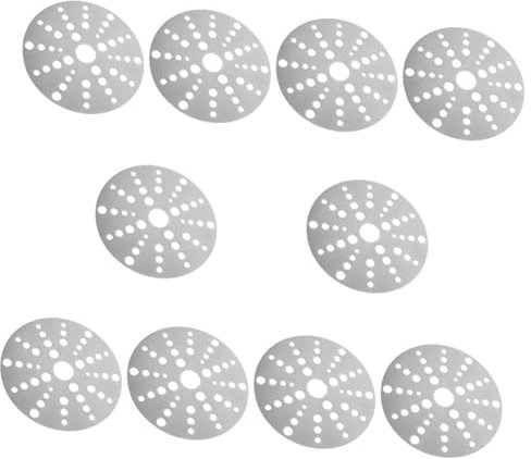 PRETYZOOM 10St Wärmeleitplatte aus Edelstahl tragbar sofortig Herd induktions-adapterplatte induktionadapterplatten Haushaltsgerät Wärmeleitplatte für Küchentöpfe Rostfreier Stahl Silver