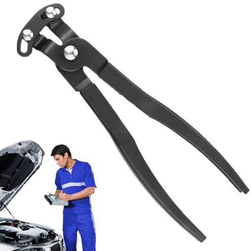 Alicates Para Abrazaderas De Fuelle - Alicates Para Fuelle De Junta Homocinética, Herramienta Para Mangueras Automotrices | Abrazadera De Fuelle De Eje Portátil Con Mango Antideslizante, Alicates Para