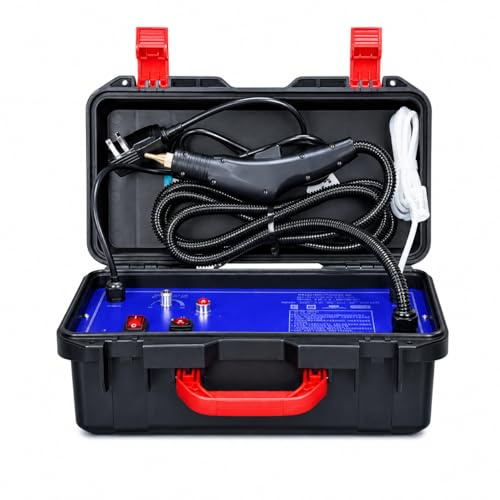 3200W High Pressure Steam Cleaner 5 Bar Commercial & Home Use for Kitchen Bathroom Car Upholstery Floor with Automatic Pump
