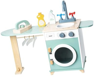 idqwsswt Los Juguetes de Lavadora para niños animan a los niños a Aprender través del Juego Mientras participan en Actividades de de Ropa. Mini Juego de