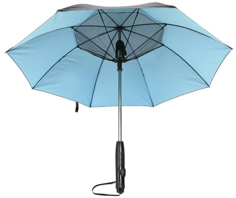 Zerodis Kylande Solsäng, Fläkt, Dimma, UPF50, 3 Hastigheter, Glasfiber | Kyls med bris, spray från flaska, blockerar UV-strålar, för utomhus strandvolleyboll och tailgate-fester.