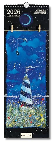 Calendario da Parete 2026 16x47 cm Andrea Agostini (26540) CARTILIA