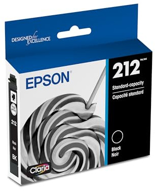 Epson 212 Genuine Standard Capacity Black Ink Cartridge T212120