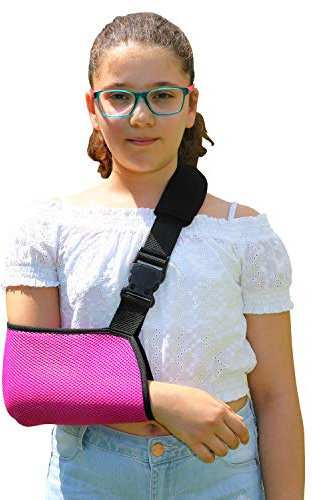 SOLES Mesh-Armschlaufe mit gepolstertem Schultergurt (Rosa), SOLES80, Schwarz