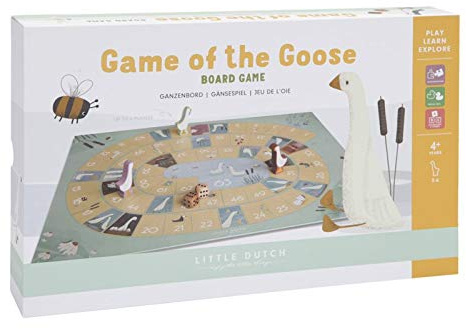 Little Dutch 4753 Gänsespiel Brettspiel Kleine Gans