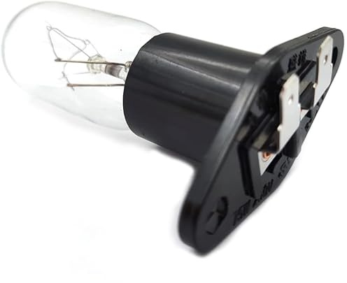 6912W3B002L for GE Microwave Lamp Light Bulb and Socket Assembly Replacement