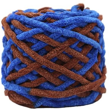 Wolle, Eisfaden, grobe Wolle, Monofilament, DIY, Stricken, Häkeln, Hausschuhe, Garn (33 Kaffee-Orchideen)