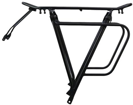 Robuster Aluminium Gepäckträger Hinten für Fahrrad - Fahrradausrüstungsständer mit Fahrradzubehör