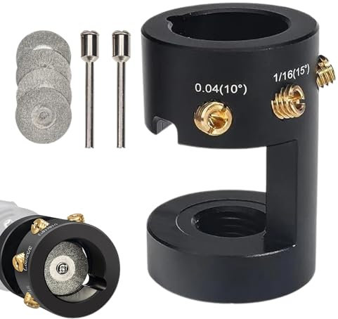 Ponceuse en tungstène pour soudage TIG | Ponceuse électrode en aluminium tungstène – Outil de tête de soudage TIG pour bricolage et atelier