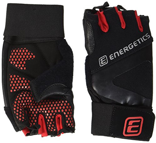 ENERGETICS Training 510 Handschuhe, Schwarz/Red, Small