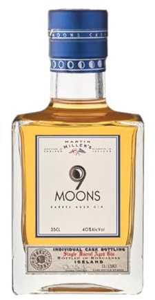 Martin Millers Gin, 9 Moons Solera Reserve Edition - Super Premium Gin, Icelandic spring water, Distilled in England - 40 percent ABV 35cl Bottle (0.35L)