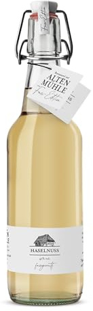 Brennerei Zur Alten Mühle - Haselnuss Fass-Edition - feine Haselnuss Spirituose in der klassischen Bügelflasche - milde Spirituose fassgereift im Schwarzwald, 1 x 0.5l