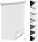 smartdemo Verdunklungsrollo ohne Bohren & mit Bohren, Klemmrollo Fensterrollo Weiß 55x140cm(BxH), Thermorollo Sichtschutz und Sonnenchutz, Klemmrollo rollos für Fenster & Tür