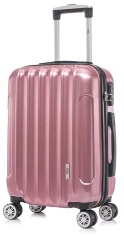 1990s Maleta de Cabina Policarbonato 55x40x20cm (40L) - 20 Pulgadas - RosaDorada