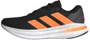 adidas Men's Galaxy 7 Running Shoes, core Black/Lucid Orange/Lucid red, 8 UK