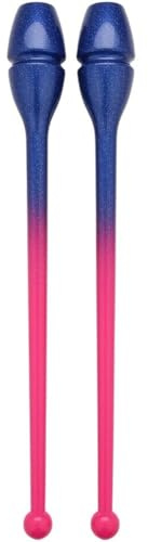 Wudaizhi 2 Pcs Rhythmic Gymnastics Club Artistic Gymnastics Equipment Stick Prop Training Attachable Pp Surface