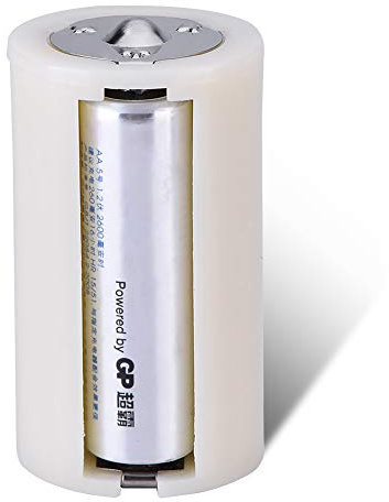 Batteriekonverter -5 STK. 3 x AA bis 1 D Größe Paralleler Batteriehalter Konvertierungsadapter Umschalter Konvertergehäuse