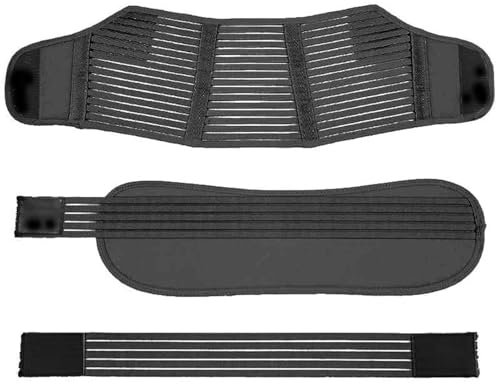 DUHGBNE Ceinture de taille pour femme - Soutien abdominal - Pour femme enceinte - Cadeau de grossesse, Noir , S