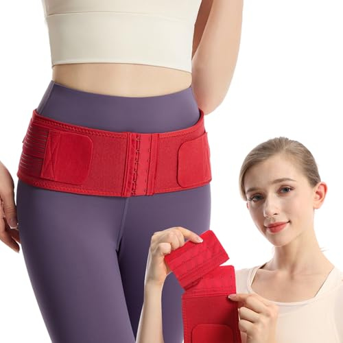 Paskyee Ceinture sacroiliaque pour femme et homme qui soulage les douleurs sciatiques, pelviennes, dans le bas du dos et les jambes, stabilise l'articulation SI