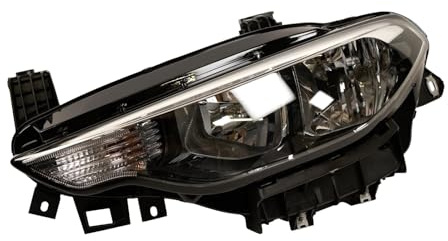 PROPOSTEONLINE Faro Anteriore Sinistro per FIAT Tipo dal 2015 al 2020 - Proiettore parabola nera