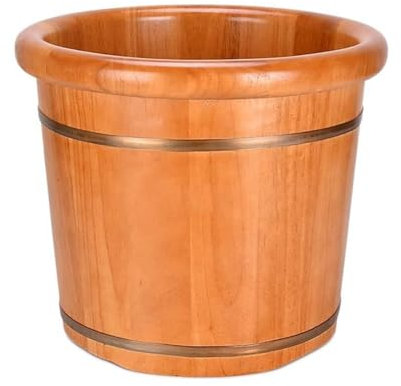 Foot Spa Foot Bath Foot Soak Wooden Footbath Bucket Sauna Bucket Foot Soaking Bucket Handmade Footbath Tubs Foot Relaxing Barrel Foot Spa for Home