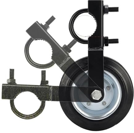 Sghtil Rueda de Puerta para Cerca,Rodillos De Agrícola | Material de Puerta Rodante Alta Capacidad, Rodamientos Fluidos para de Entrada de Granero, Acceso para Equipos Agrícolas y