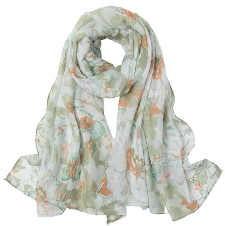 SWAT PANY Écharpe Femme Printemps Été Léger Polyvalent Doux Quotidien Voyage