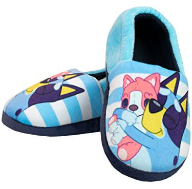 BlueY Jungen Hausschuhe Blau 27
