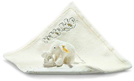 Steiff 242533 Elefaentle Schmusetuch, 35cm, Weiss