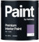 Hemway - Premium Interior Paint - Amethyst Purple 2.5 L | Indoor Matt Finish, Acrylic & Water-Based Emulsion | Quick Dry & High Coverage for the Kitchen, Bathroom & Bedroom